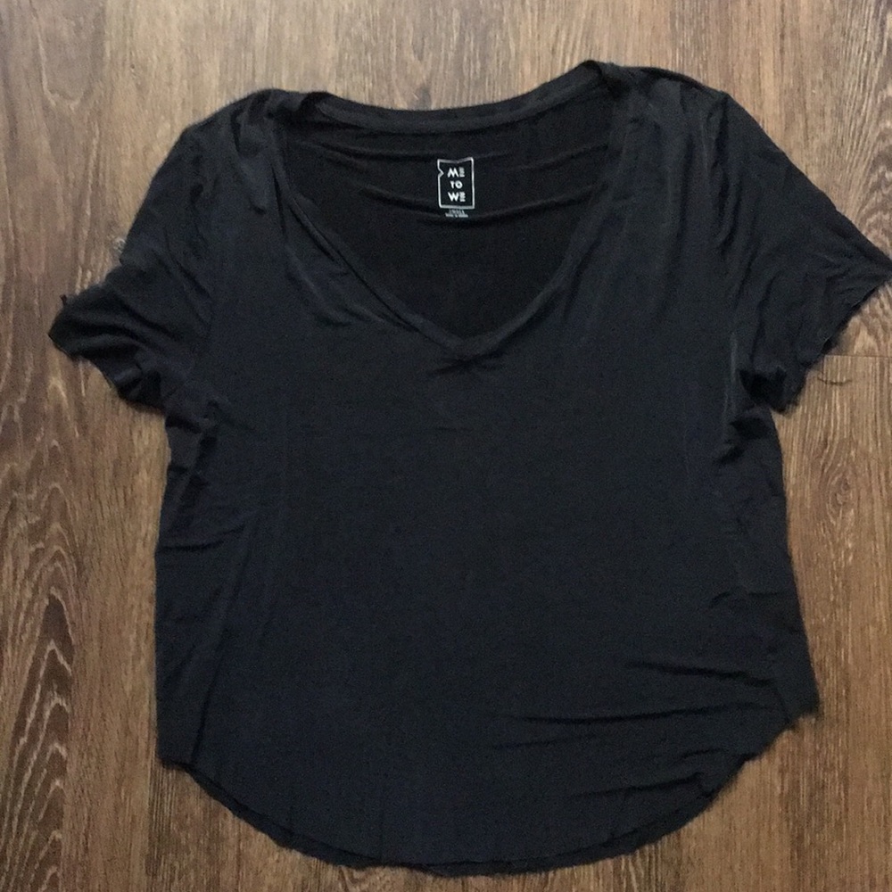 Black vneck